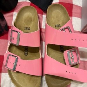 Brand New hot pink Birkenstocks size 39